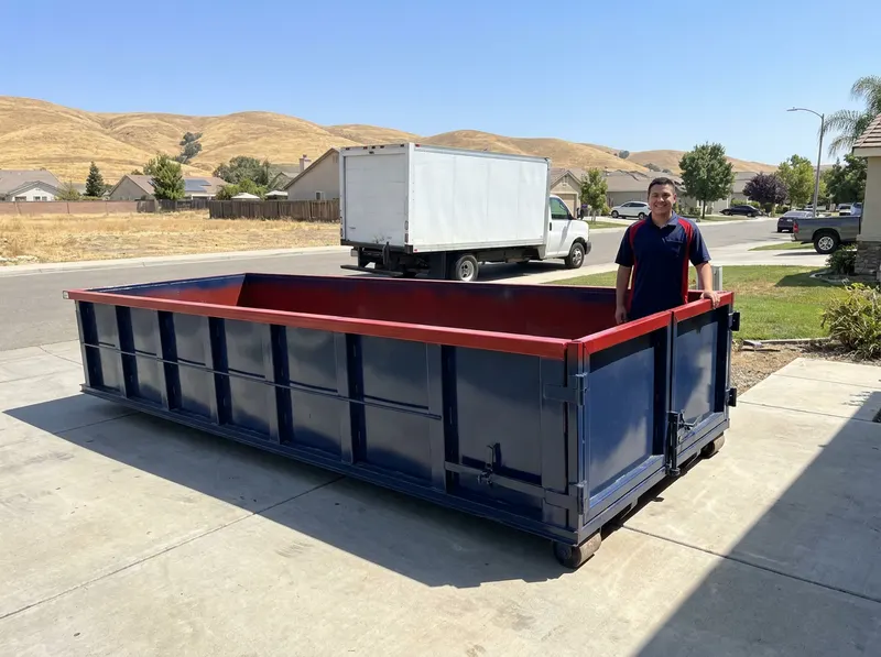 10-Yard Dumpster Rental in Visalia, CA
